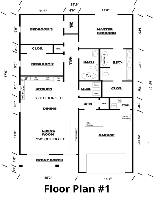 Patterson Twp., PA floor plan