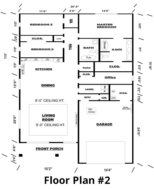 Patterson Twp., PA floor plan